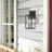 1-Light Modern Outdoor Wall Lantern Sconce with Clear Glass Shade-674374162-706458149