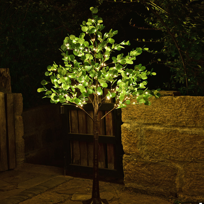 72'' LED Lighted Trees & Branches, Green