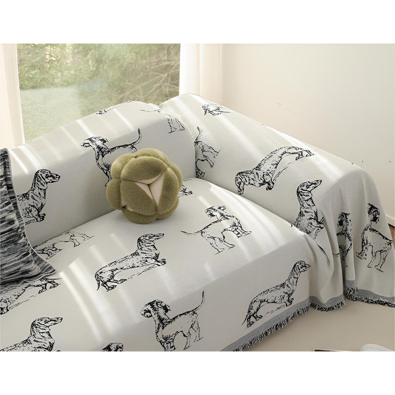 Sofa Slipcover, 102.36" W x 70.86" D