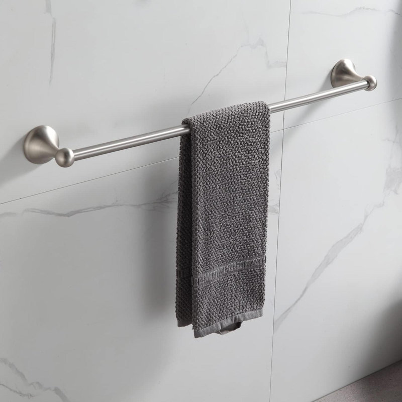 Ensemble d'accessoires de salle de bain Ensemble de quincaillerie de salle de bain extensible en nickel brossé