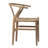 Buchholtz Oak and Natural Woven Wicker Back Dining Chair-72049329