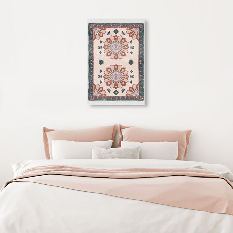 Midnight Damask Print by Oliver Gal, 24"H x 16"W, Gallery Wrapped