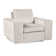 Fauteuil de 48 po de largeur Memphis