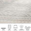 Tapis ivoire / ardoise Wynn-20000350