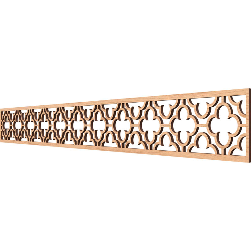 Moulure de Chicago, Noyer blanc, H 6 po x l 46,5 po x P 0,375 po