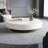 Premium round marble coffee table-104391563