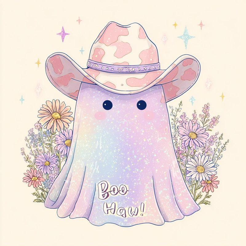 Art mural Boo Haw, H 20 po x l 20 po