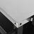 33.9" Outdoor Grill Cart With Drop Leaf