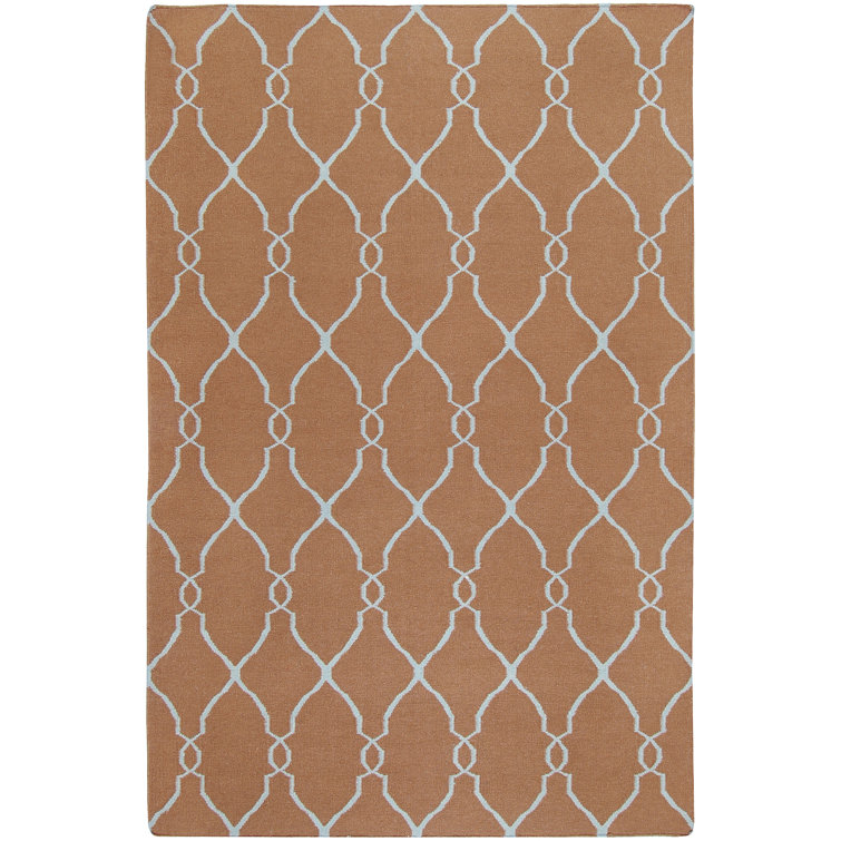 Larksville Wool Geometric Indoor Rug