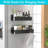Wall Mounted Required Spice Rack with Adjustable Racks-1659486495