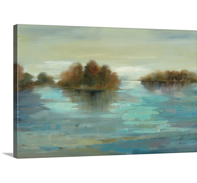 «Serenity on the River» par Anieyah, reproduction d'art sur toile