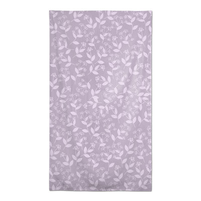 Rectangular Floral Polyester Tablecloth