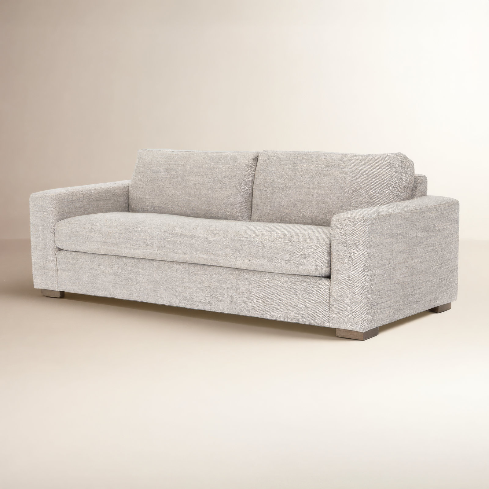 Elida 86" Sofa, Thames Coal Linen Blend