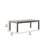 Gris Dining Table, Dual-Tone Gray, Rectangular 90 Inch Top