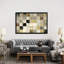 «African Mosaic I» par Edward Selkirk - Estampe numérique sur toile tendue avec châssis-31492182-73275935-73275936
