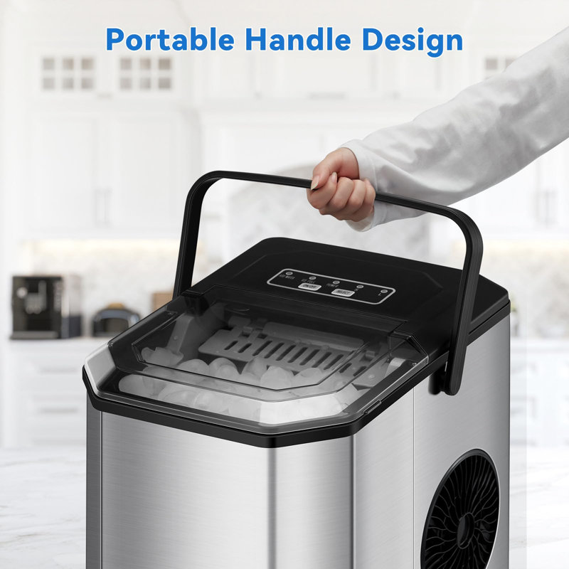 Babevy 26 Lb. Daily Production Bullet Ice Portable Ice Maker