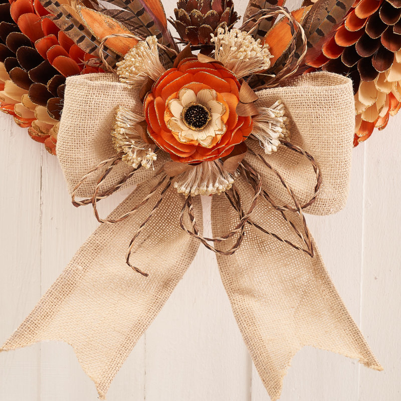 Couronne en bois 21 po Harvest