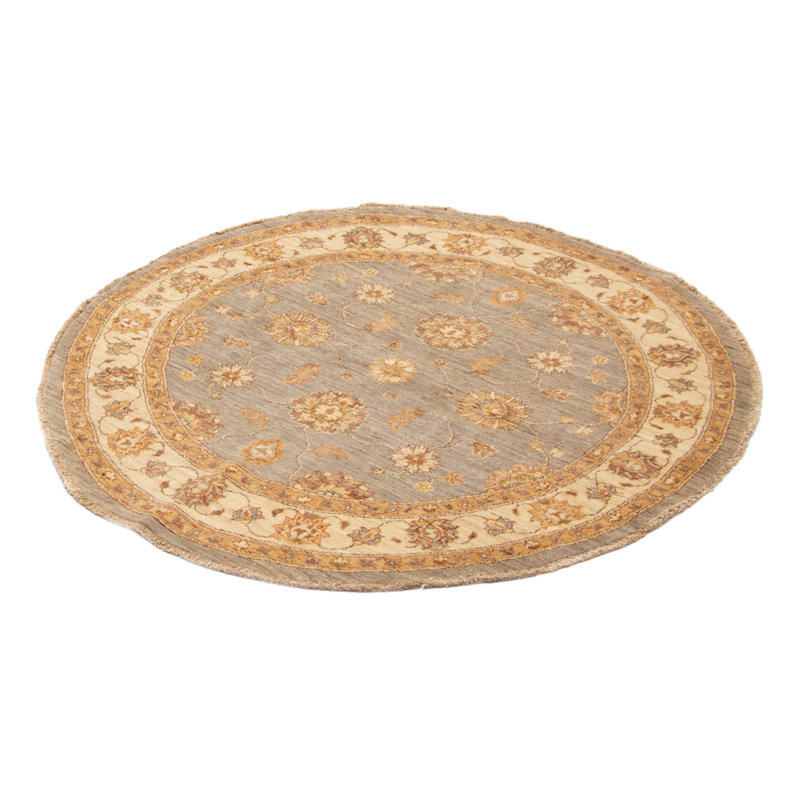 Tapis gris / kaki en laine noué à la main One Age of One-of-a-Kind Cramden