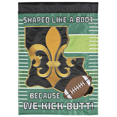 Drapeau de jardin LA Football FleurDeLis