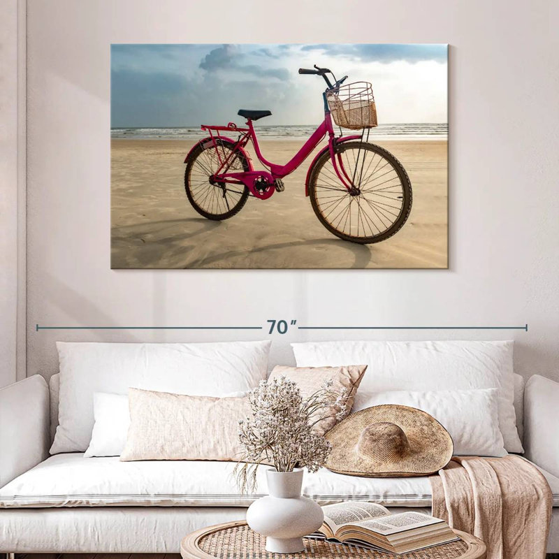 Vélo de plage rose Mehar, H 32 po x l 48 po
