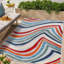 Tapis intérieur rayé Keyveon Wave-161187245