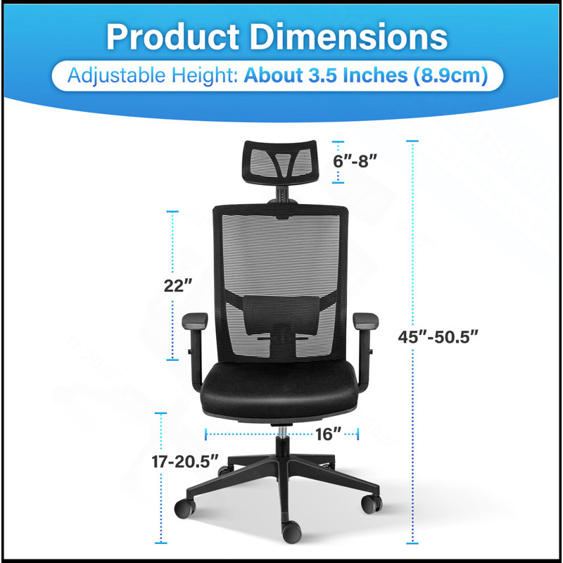 Chaise de bureau confortable avec des caractéristiques ergonomiques avancées et une fabrication durable