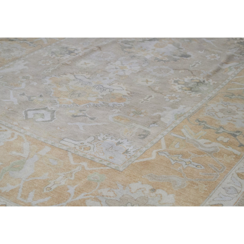 Smynra Oushak Wool Oriental Area Rug