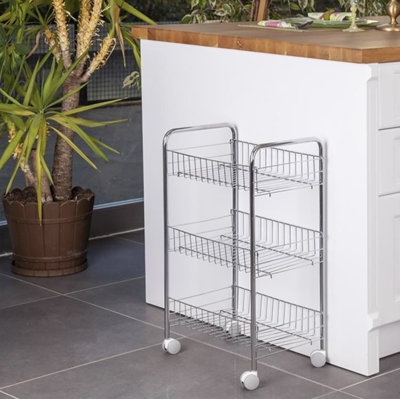 Metal Kitchen Cart