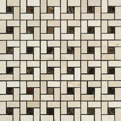 Carreau de marbre et de mosaïque en marbre