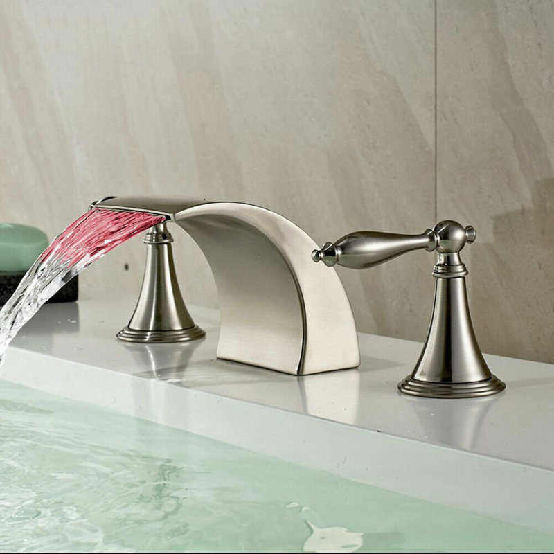 Widespread 2-handle Bathroom Faucet