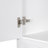Bathroom Storage Cabinet With Two Laundry Baskets, Storage Cabinet With Doors And Drawer For Home-1891988732
