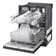 Front Control Dishwasher with LoDecibel Operation and Dynamic Dry
