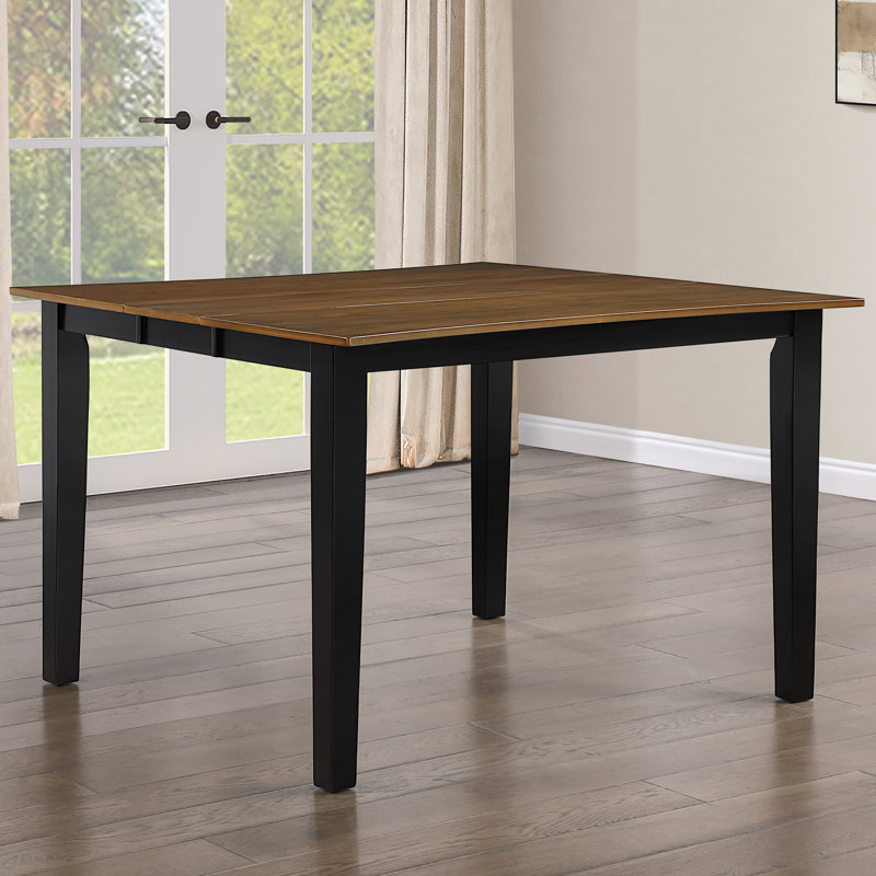 Joplin Solid Wood Extendable Counter-Height Dining Set, 7 Pieces: Table, 6 Chairs