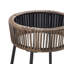 Ensemble de conversation pour patio en osier 2 personnes avec coussins Charlcy-729763570