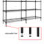 149.9cm W Metal Shelving Unit