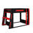 Queen Size Wooden Gaming Bunk Bed With Desk, Shelves,USB And LED Light-384240747-384240756