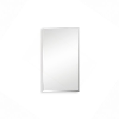 Armoire à pharmacie avec miroir réglable et fixation murale en aluminium pour salle de bain