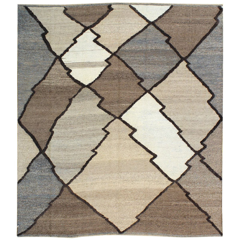 Panel One-of-a-Kind 8'9" X 9'3" Area Rug
