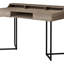 Bureau d'ordinateur, bureau personnel, ordinateur portable, tiroirs de rangement, L 48 po, travail, stratifié, métal, contemporain, moderne-688153667