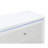 White Nightstand with Cooler,USB and Speaker