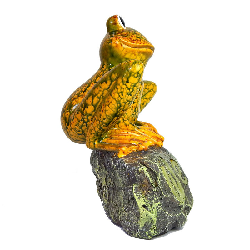 Statue en pierre the grenouille welcome Whetzel