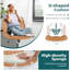 Chaises à pieds croisés sans accoudoirs Criss-124400797-124400799