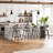 26.75" Leather Counter & Bar Stool with Large Seat and Back-291260608
