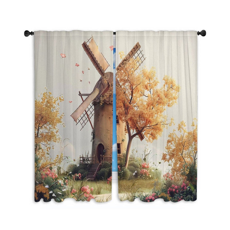 Devisha Room Darkening Curtain Pair, 40" W x 84" L