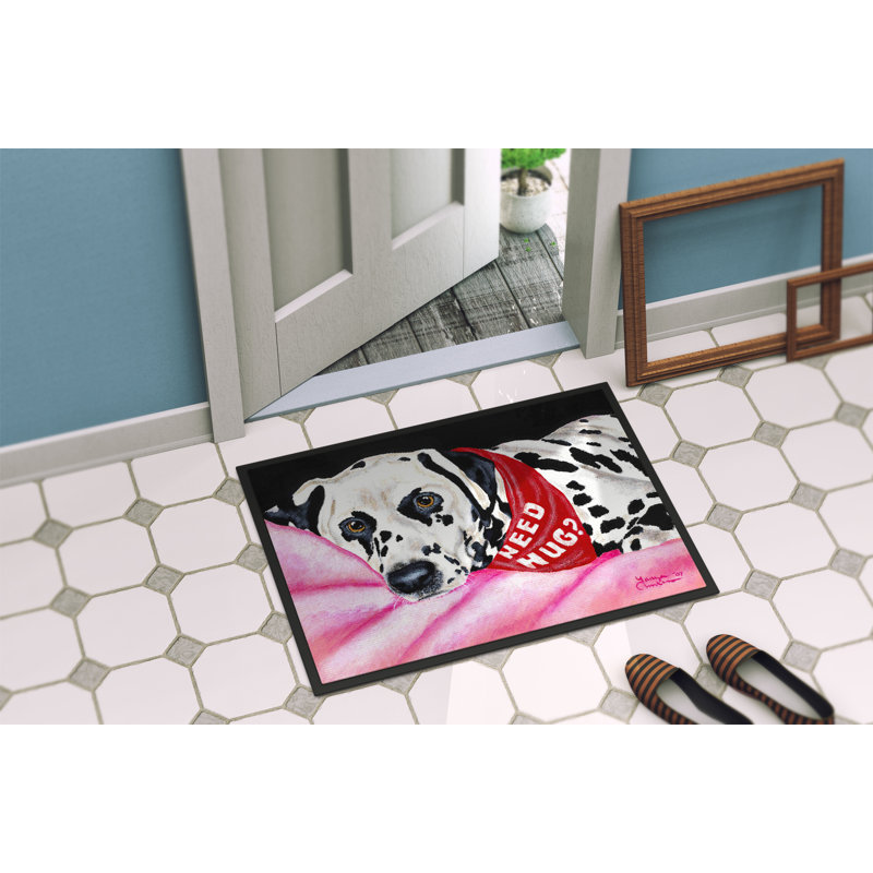 Tapis d’extérieur antidérapant anti-dérapant dalmatien need, Rectangle 1 pi 6 po x 2 pi 3 po