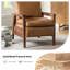 Fauteuil inclinable moderne en cuir véritable Gerald-131238784