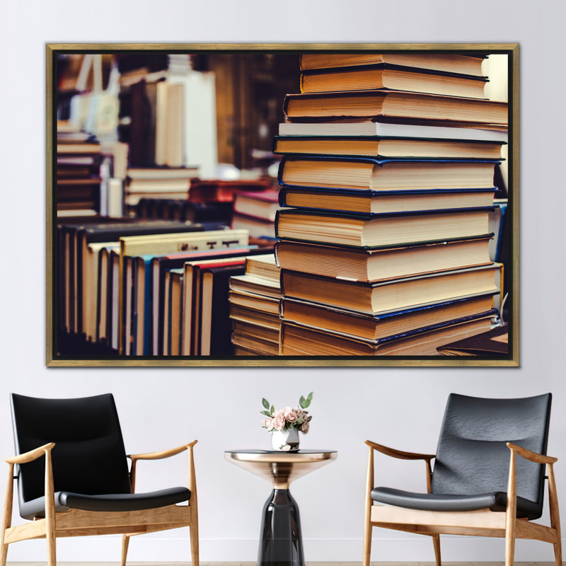 Print on Canvas, Gold Floater Framed, 20 cm H x 30 cm W