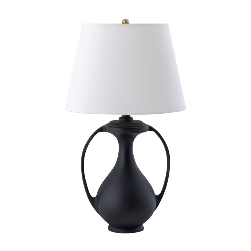 Lampe de table 1 lumière de 25 po de hauteur Anpir - noir