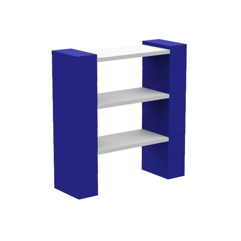 EverBlock 3 Level Shelving Kit, Blue