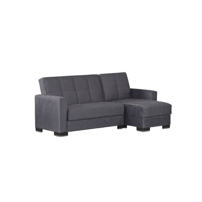 Chaise longue convertible avec rangement PrimeNest NimbusFlow